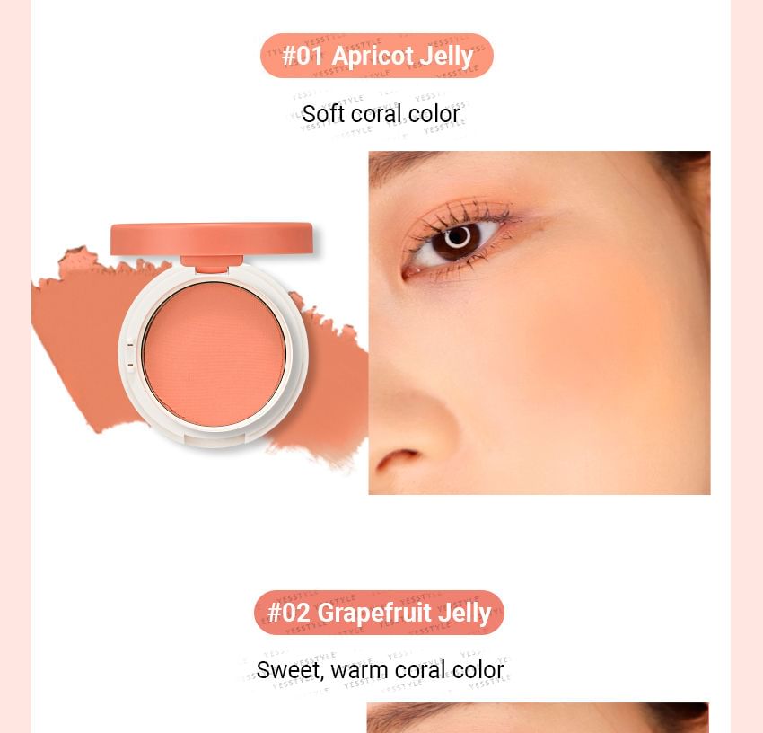 HOLIKA HOLIKA - Jelly Dough Blusher (6 kleuren)