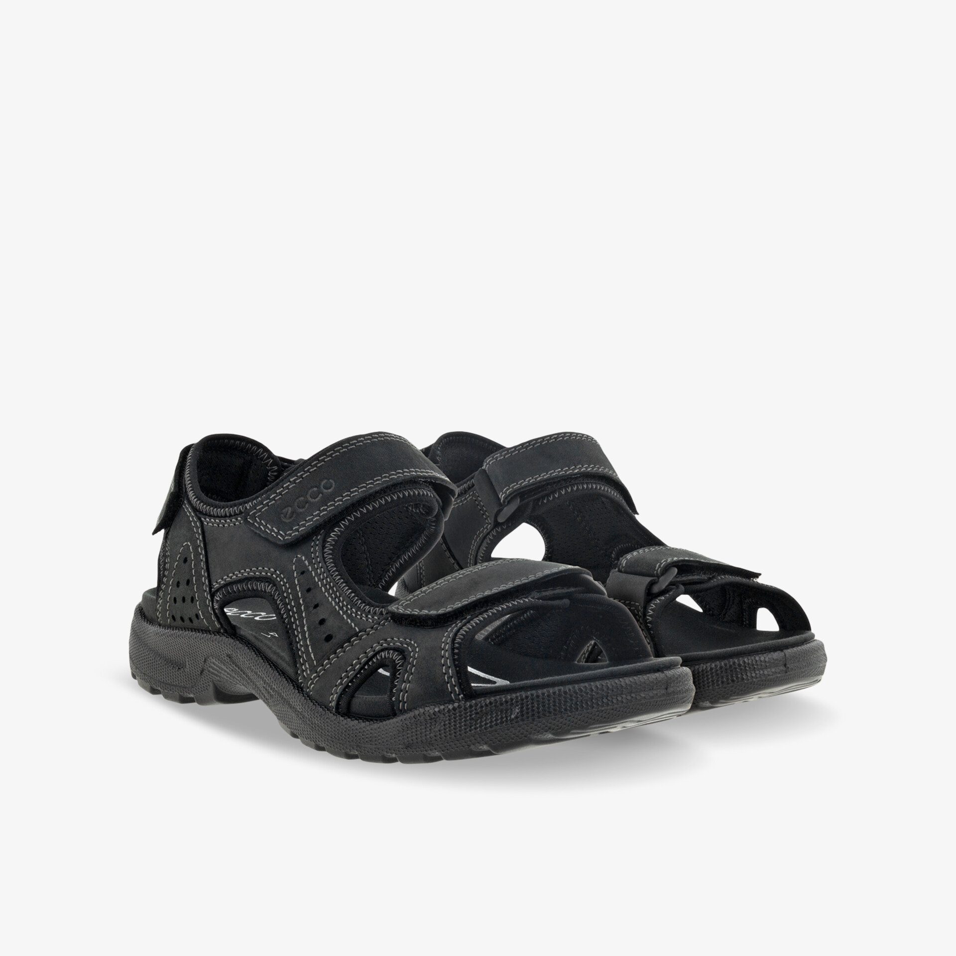 ecco Onroads Herren Sandalen schwarz