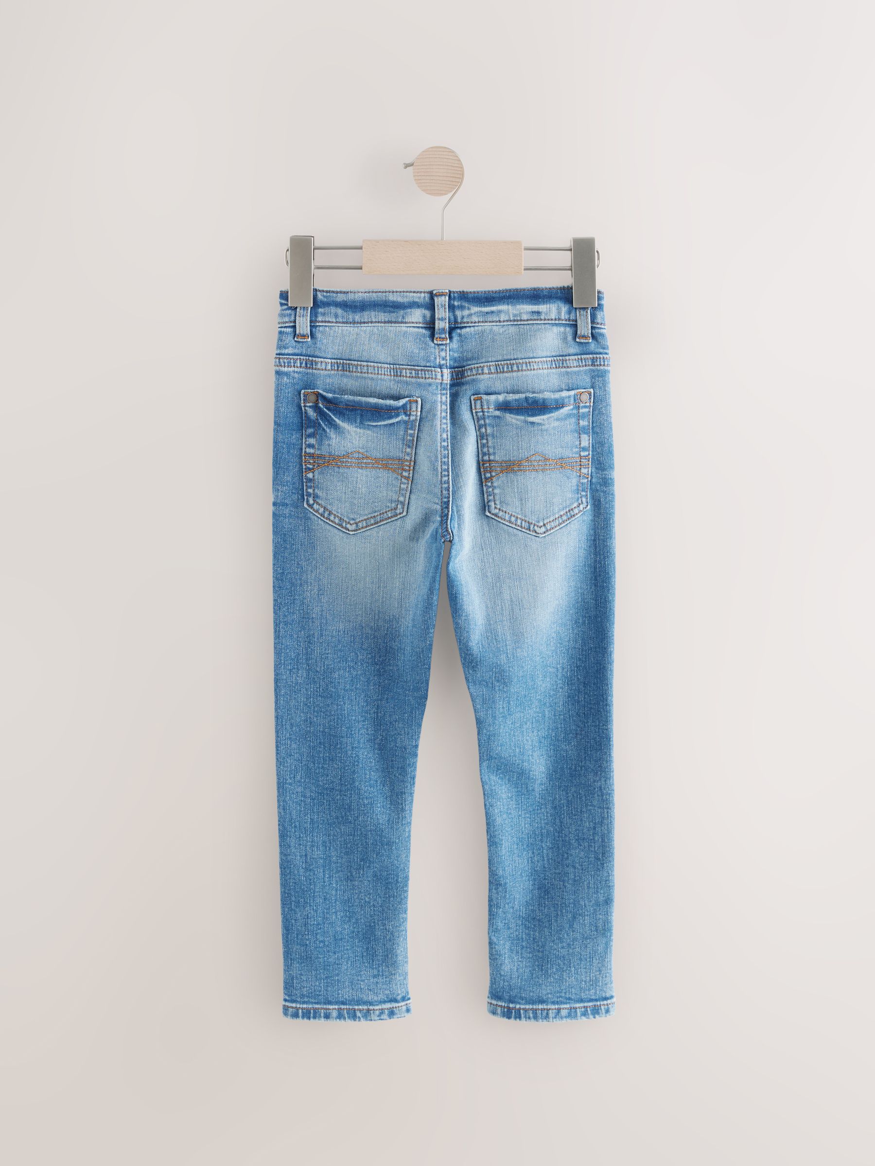 Normaal blauw - Stretchjeans (3-17jr)
