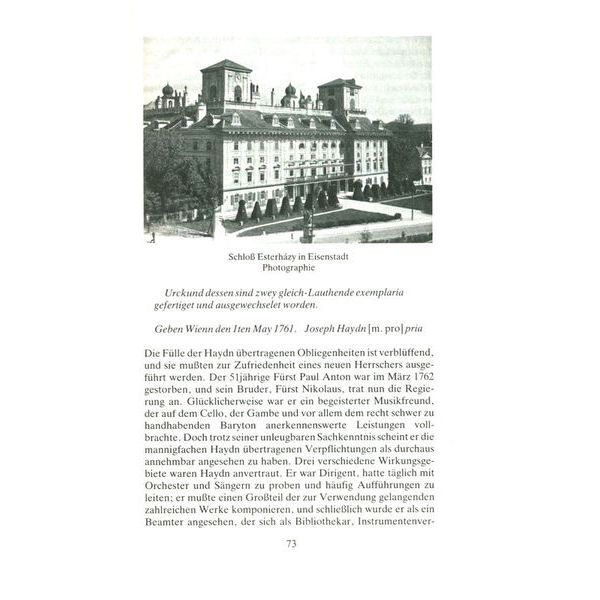 Schott Haydn Biographie