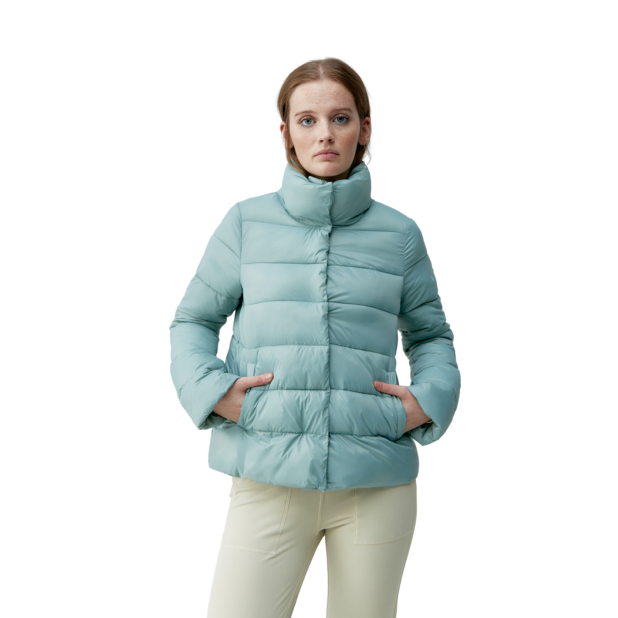 VEGAN HACK - Manteau d'hiver matelassé vegan hack | Vert