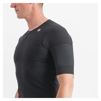 Maillot Manches Courtes Castelli Premio Noir