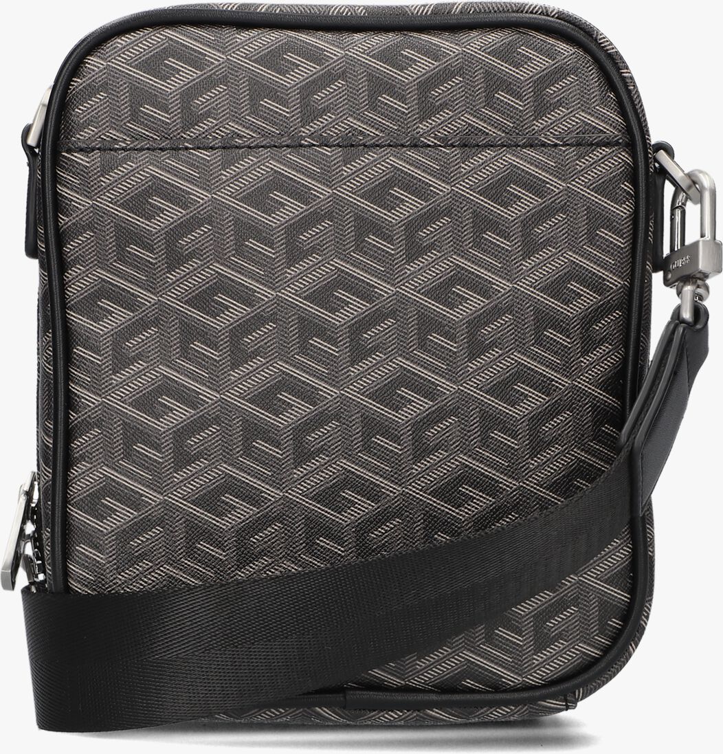 GUESS grijze guess reportertas ederlo zipper around crossbody