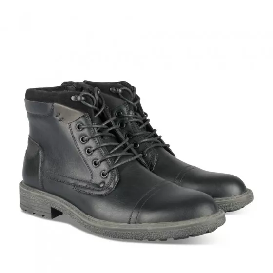 Bottines NOIR DENIM SIDE