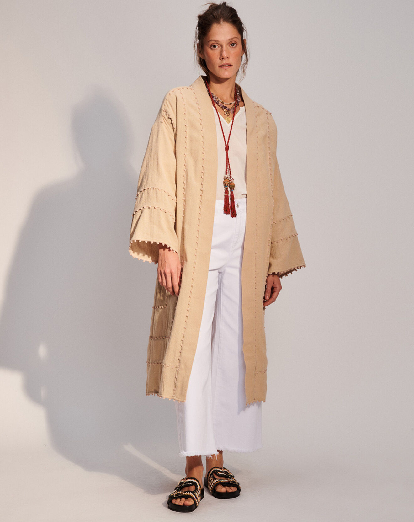 Stella Forest Veste Kimono Barbara beige