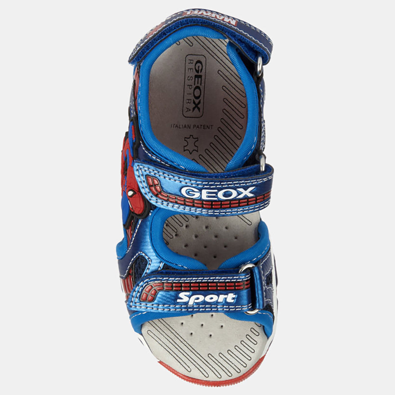 Geox Sandales Android bleu/rouge