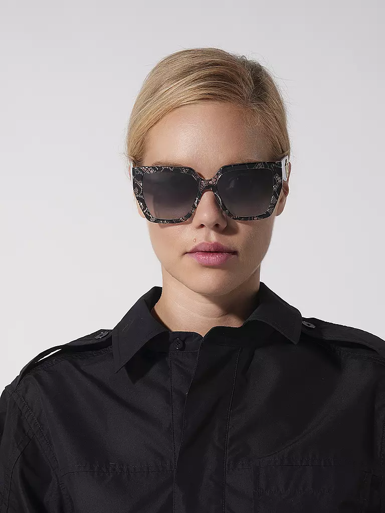 DOLCE&GABBANA Sonnenbrille 0DG4438/55 schwarz