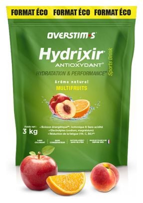 Boisson énergétique Overstims Hydrixir Antioxydant Multifruits - 3kg