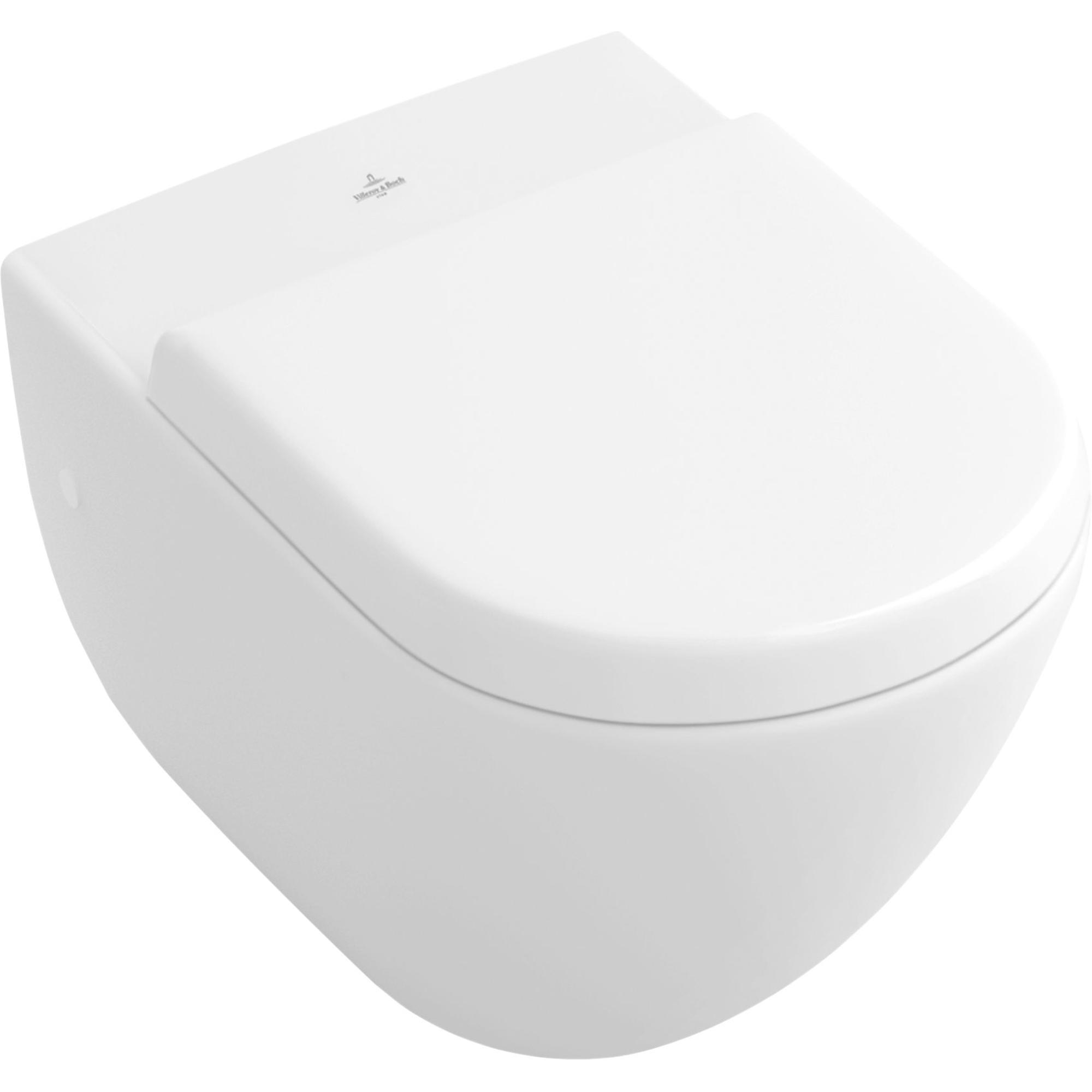 Villeroy & Boch Subway vlakspoel toilet wit glans