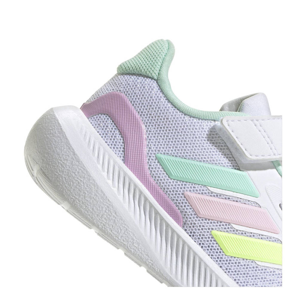 adidas Runfalcon 5sneakers wit/lichtgrijs/lichtroze