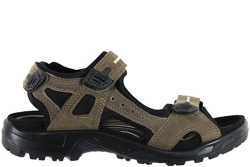 ECCO OFFROAD SANDAL I GRØNT OLIERET NUBUCK