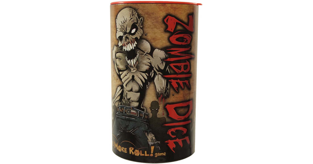 Zombie Dice Dobbelspel  (Engels, 2 - 8 spelers, 10 - 20 minuten, Vanaf 10 jaar)