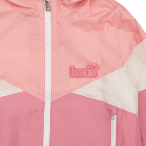 Levi's - LVG COLOR BLOCKED WINDBREAKER - Rose / Blanc