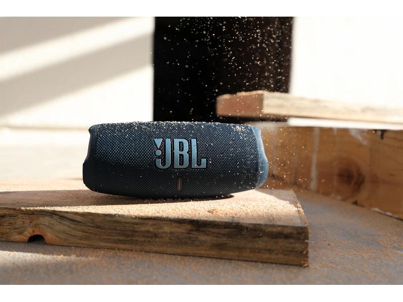 JBL Bluetooth Speaker Charge 5 Blau Tragbarer wasserdichter Lautsprecher mit Powerbank
