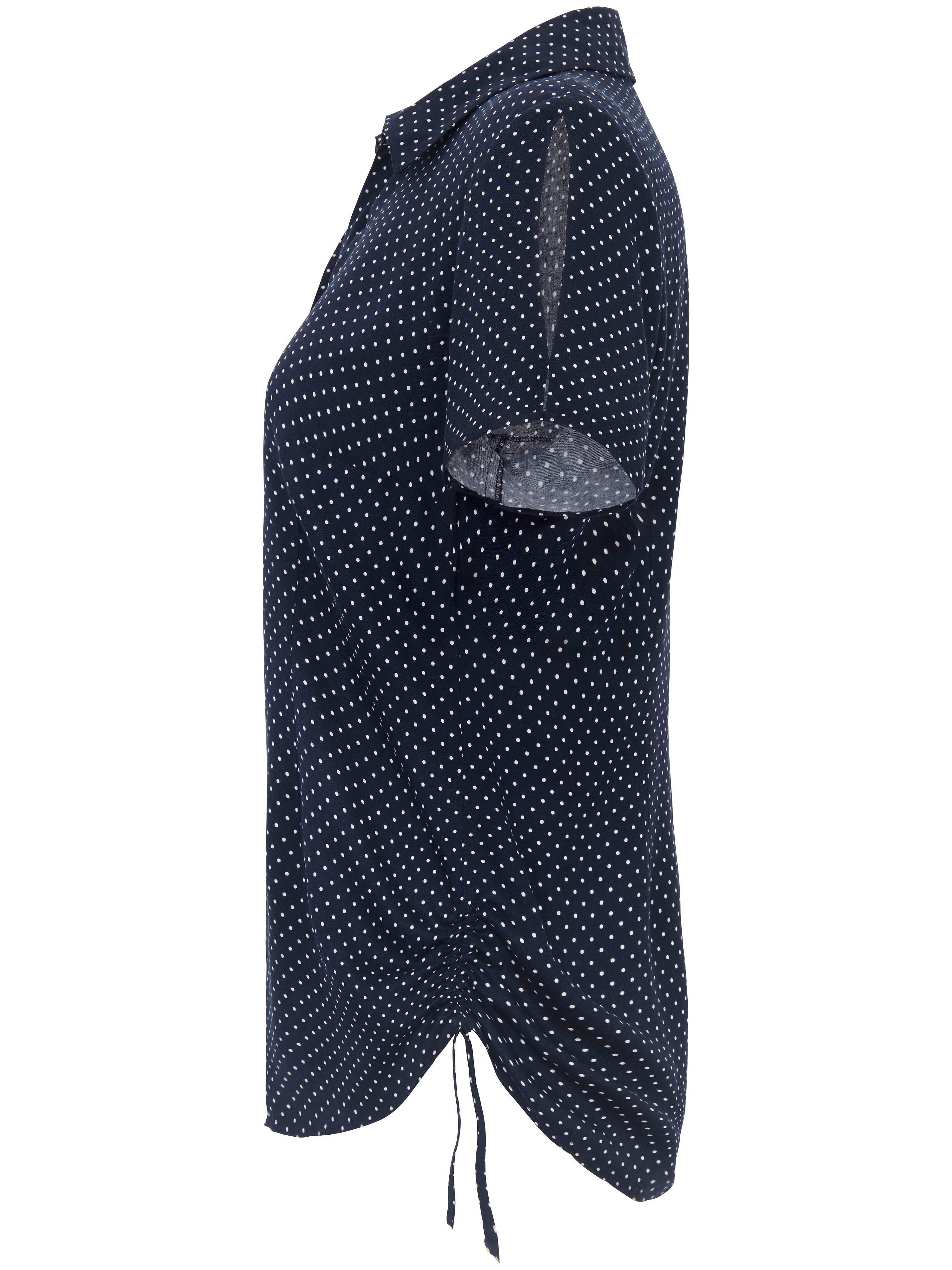 Bluse mit Hemdkragen
