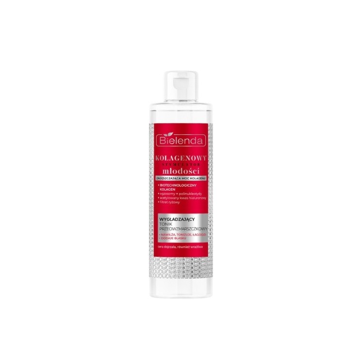Bielenda Collagen Youth Stimulator Glättendes Anti-Falten-Tonikum 200 ml