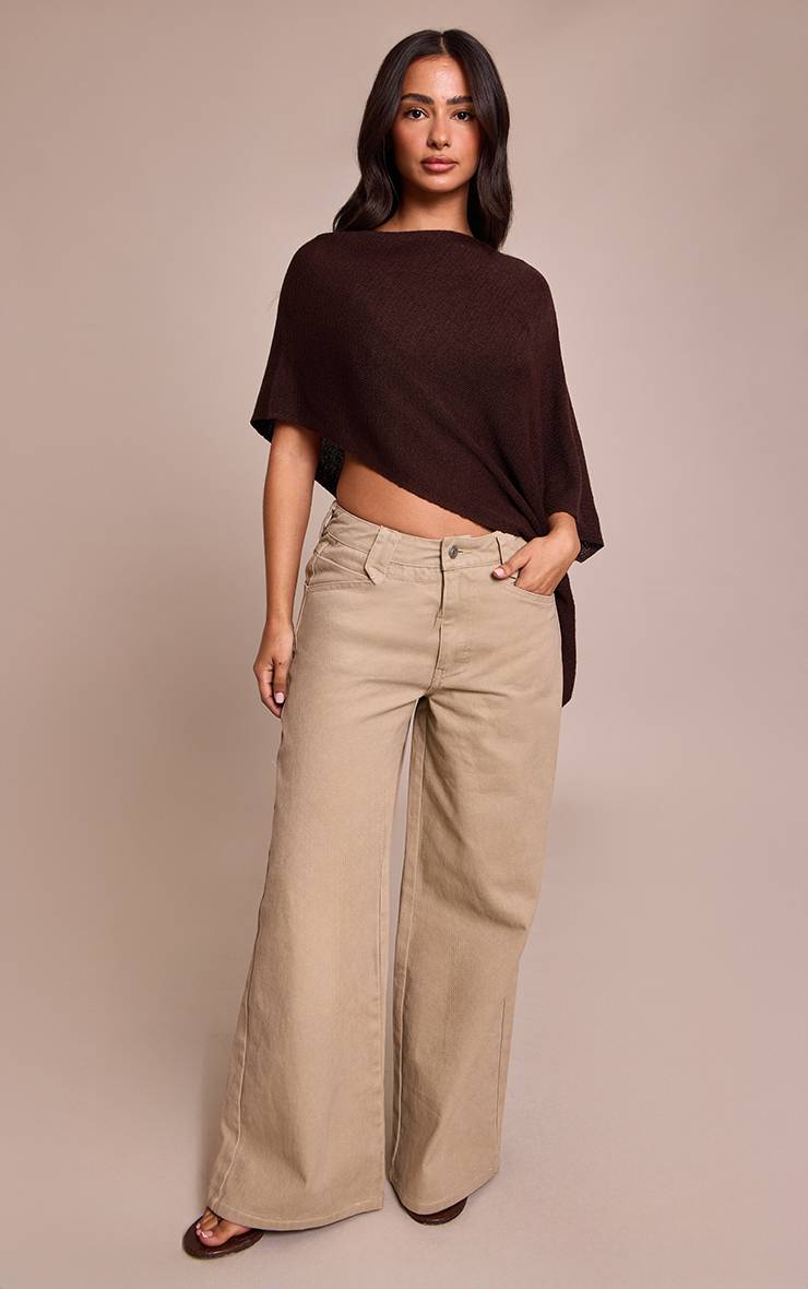 Washed Stone Jean Petite Large Teinté