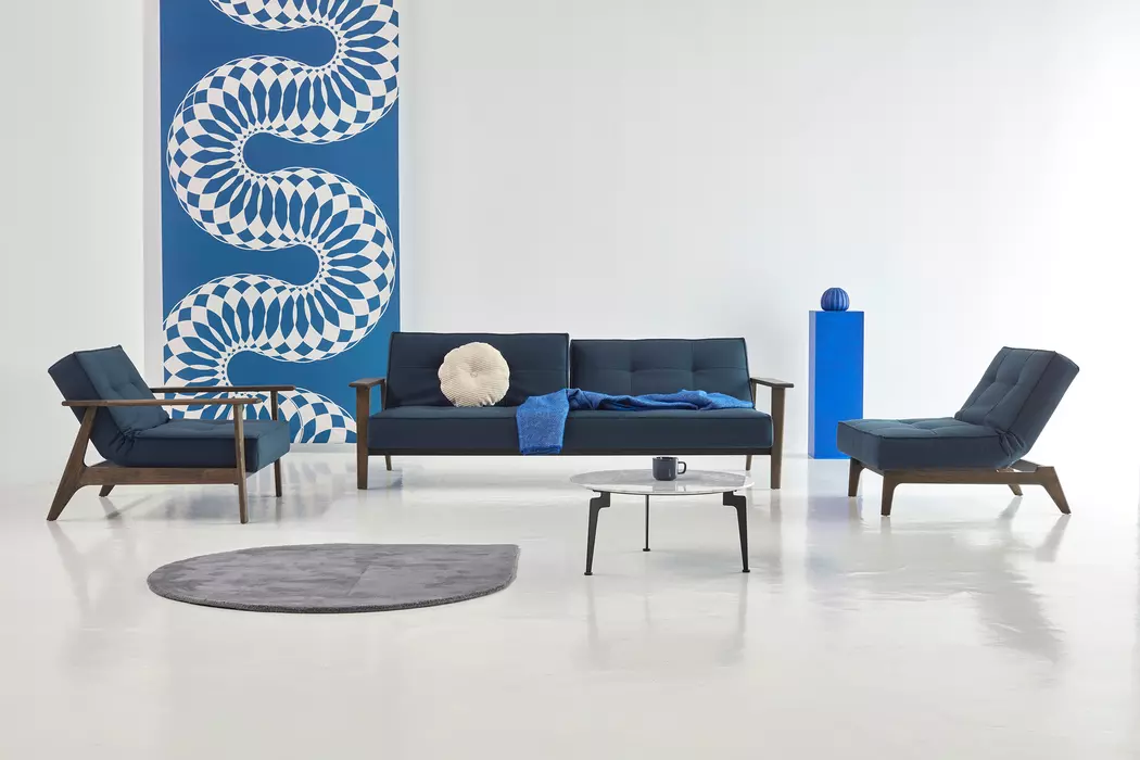 Schlafsofa Splitback Frej Raucheiche