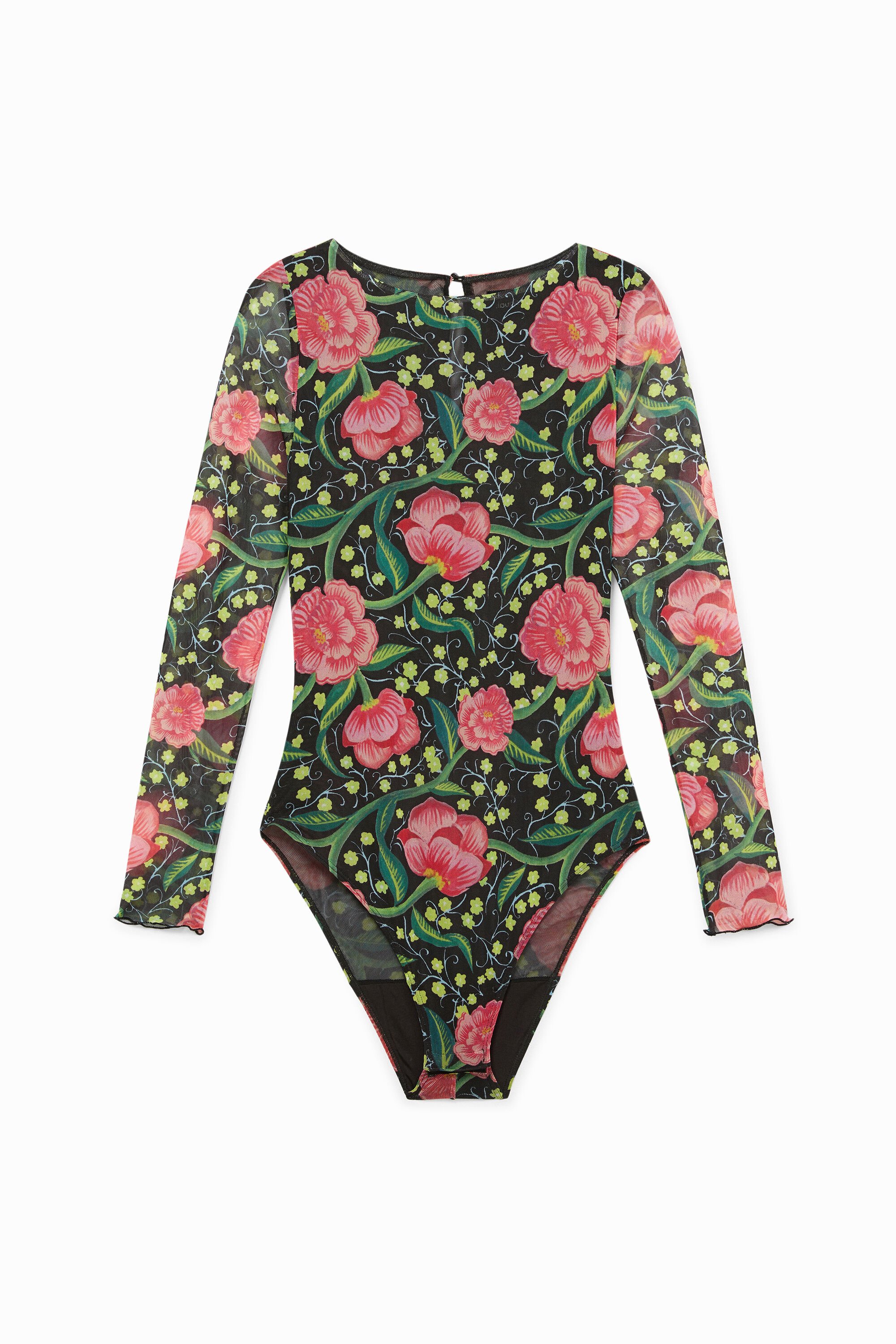 Corpo esguio floral