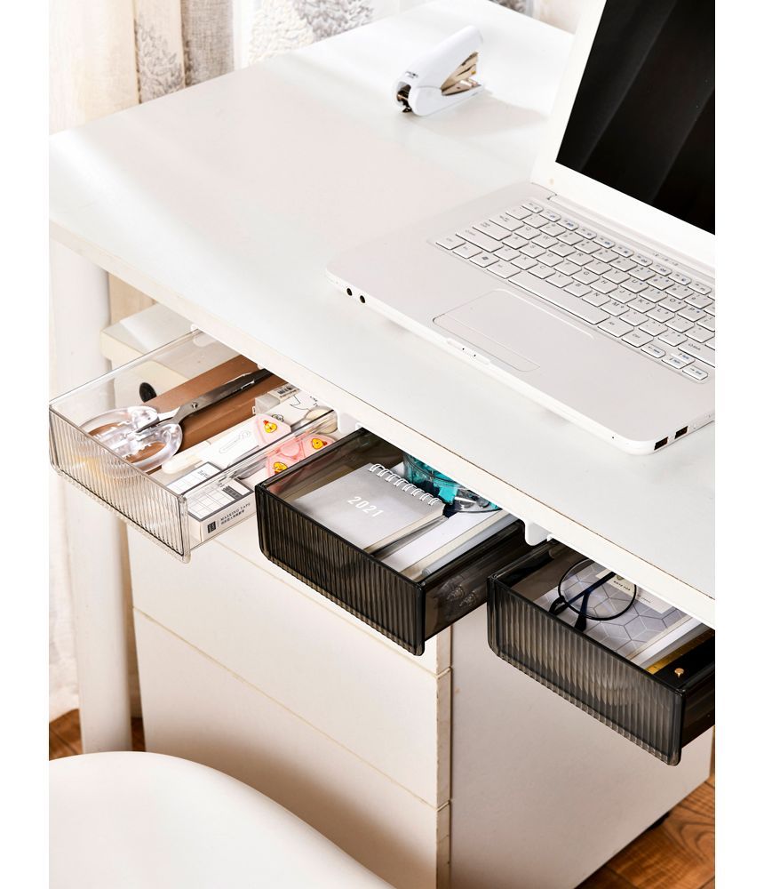 Cutie Pie - Bureau-organizer met zelfklevende lade van kunststof (verschillende ontwerpen)