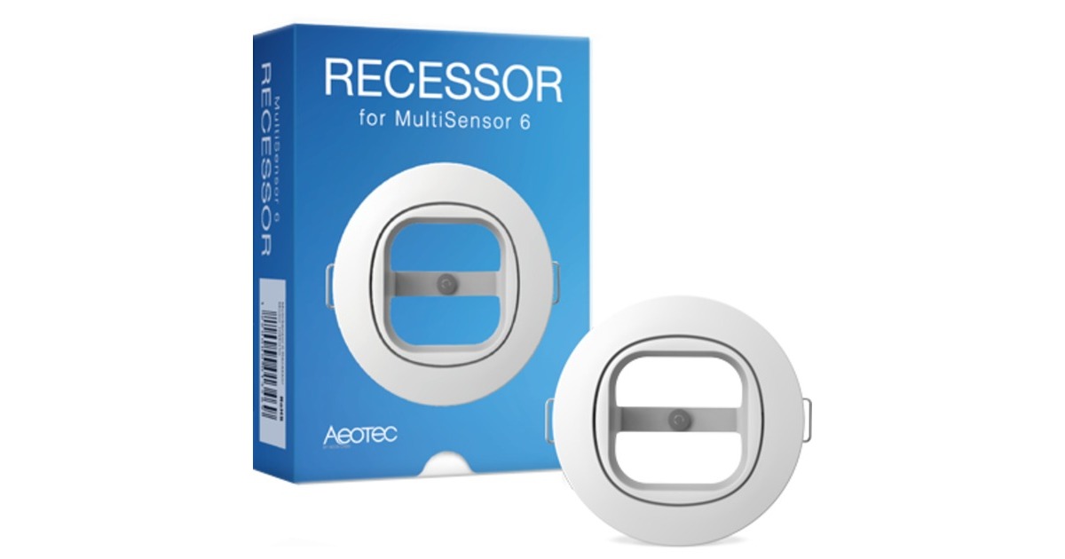 AeotecRecessor voor Multisensor 6 houder  (Wit)
