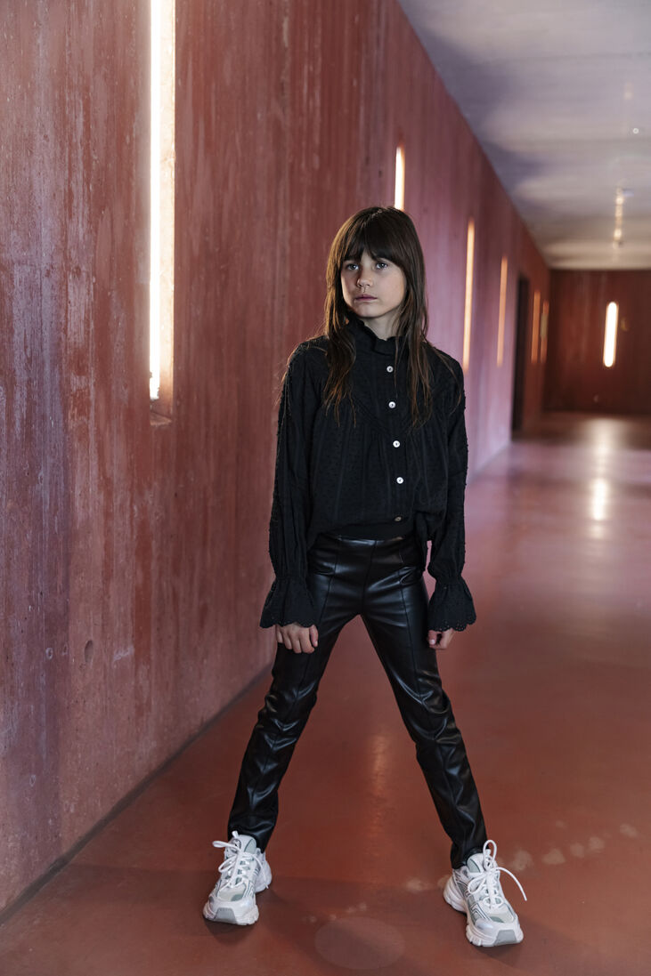AMMEHOELA zwarte ammehoela blouse am.mia.09