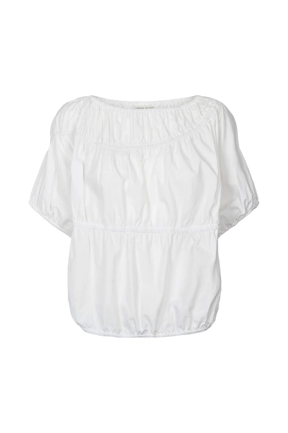 Rabens Saloner  Lotte poplin top - hvid