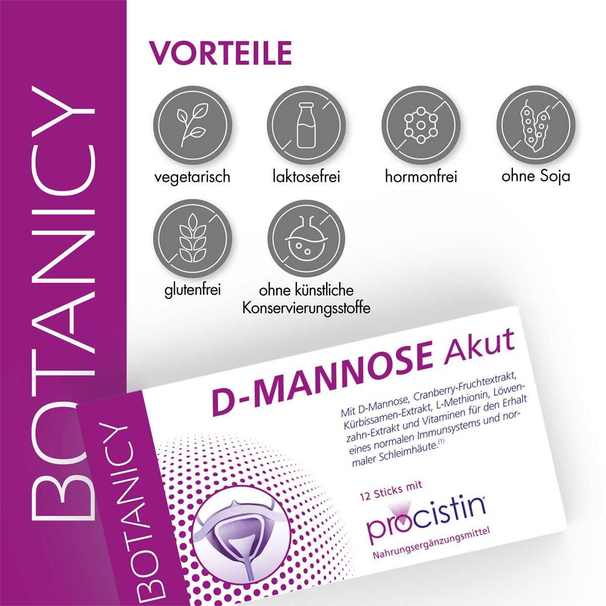 BOTANICY D-Mannose Akut