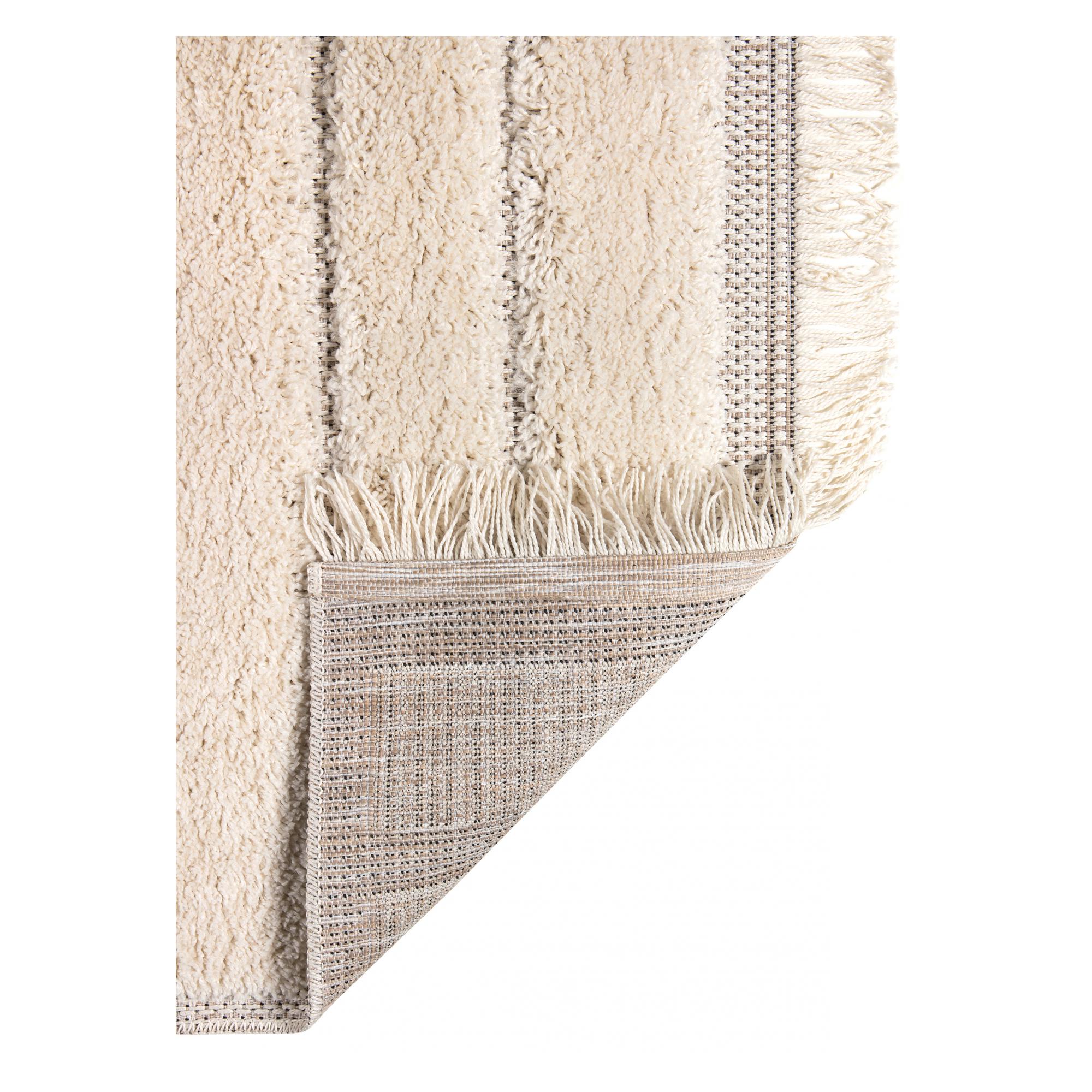 Tapis solan neige 160 x 230 cm