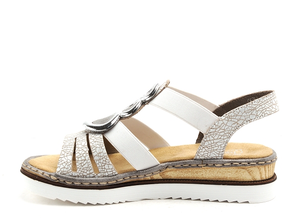 Rieker nu pieds plats femme 679l4 beige