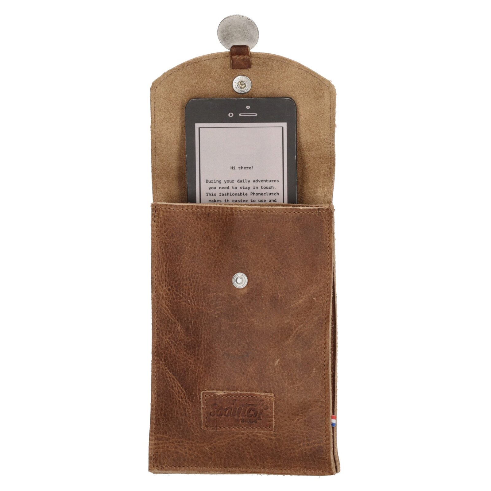 SoDutch #16 Telefoontasje Cognac