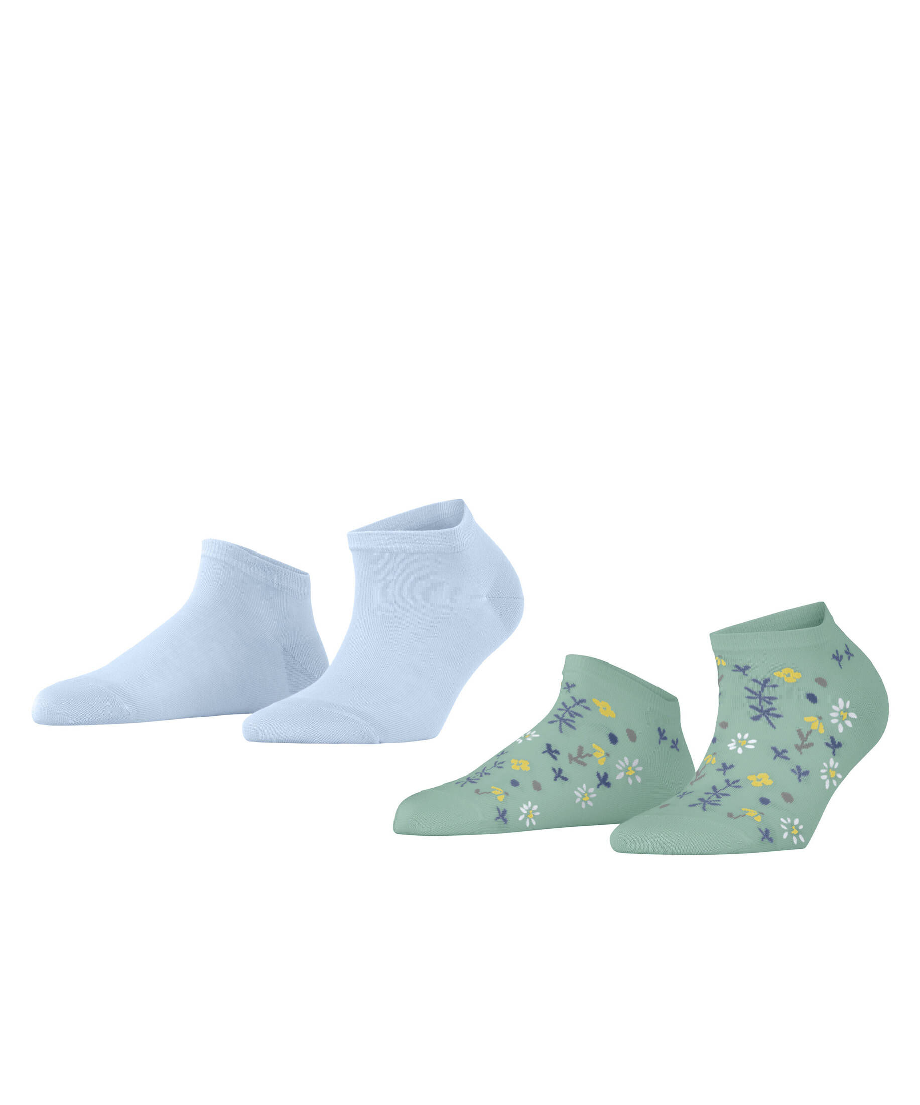 Esprit| Damen Sneakersocken Spring Flowers 2-Pack