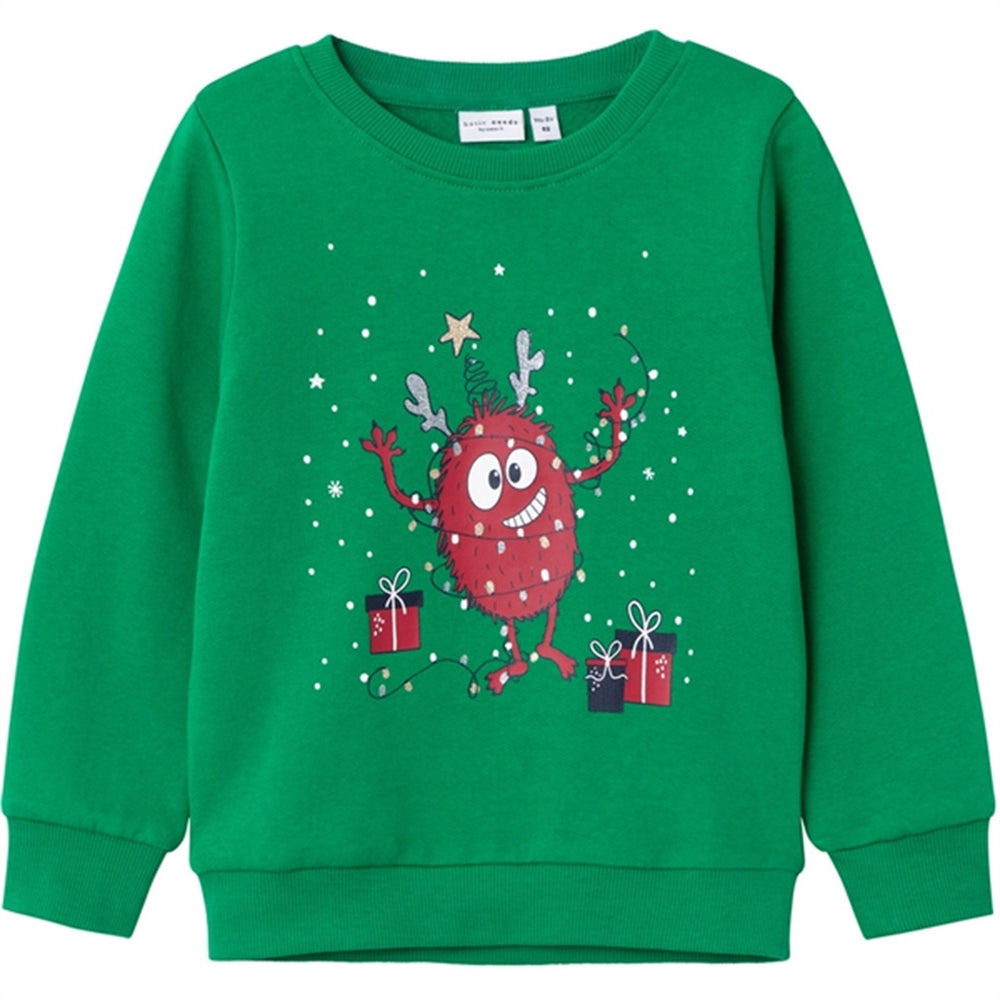 Jolly Green Vismas Sweatshirt - Name It