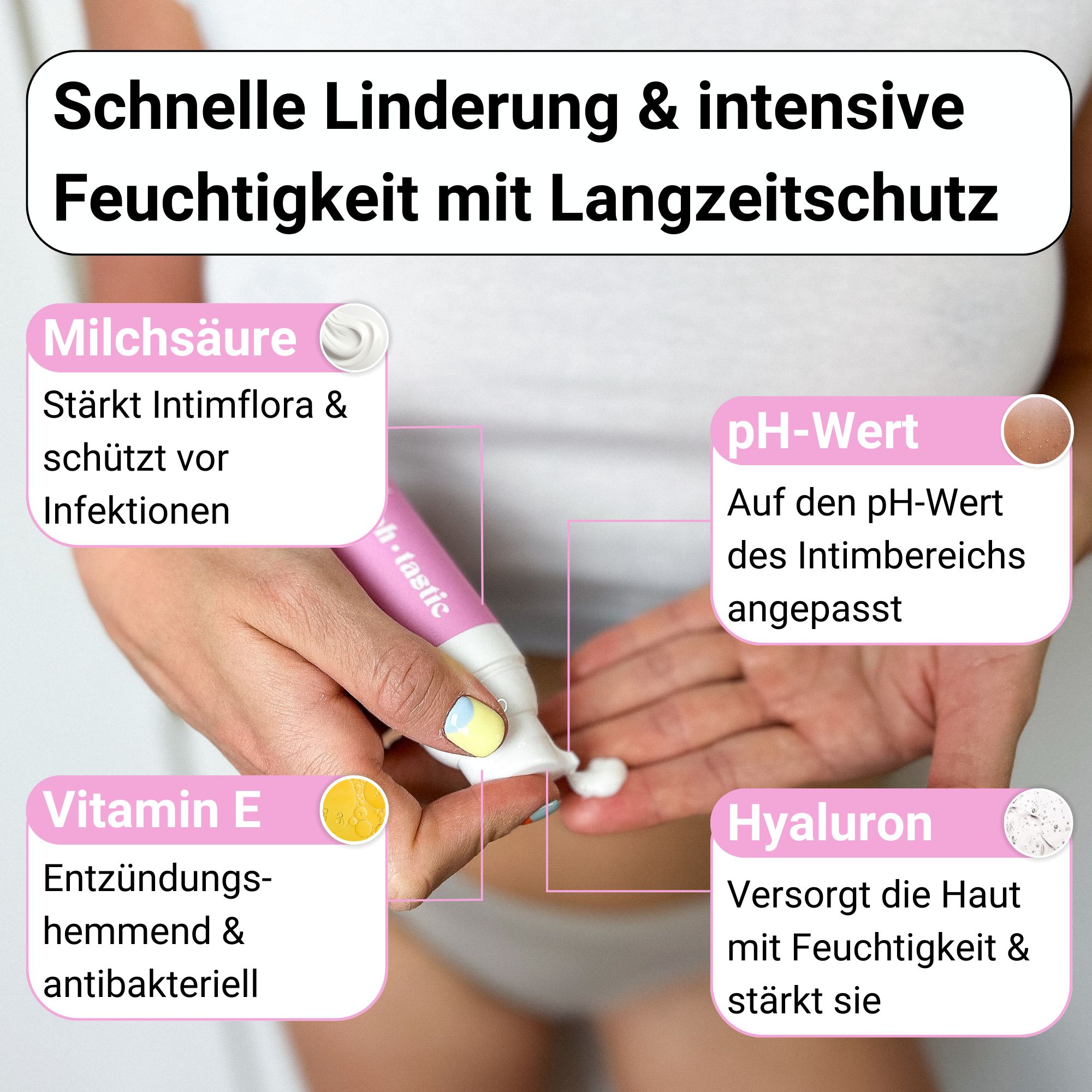 ohtastic Natürliche Vaginal Creme