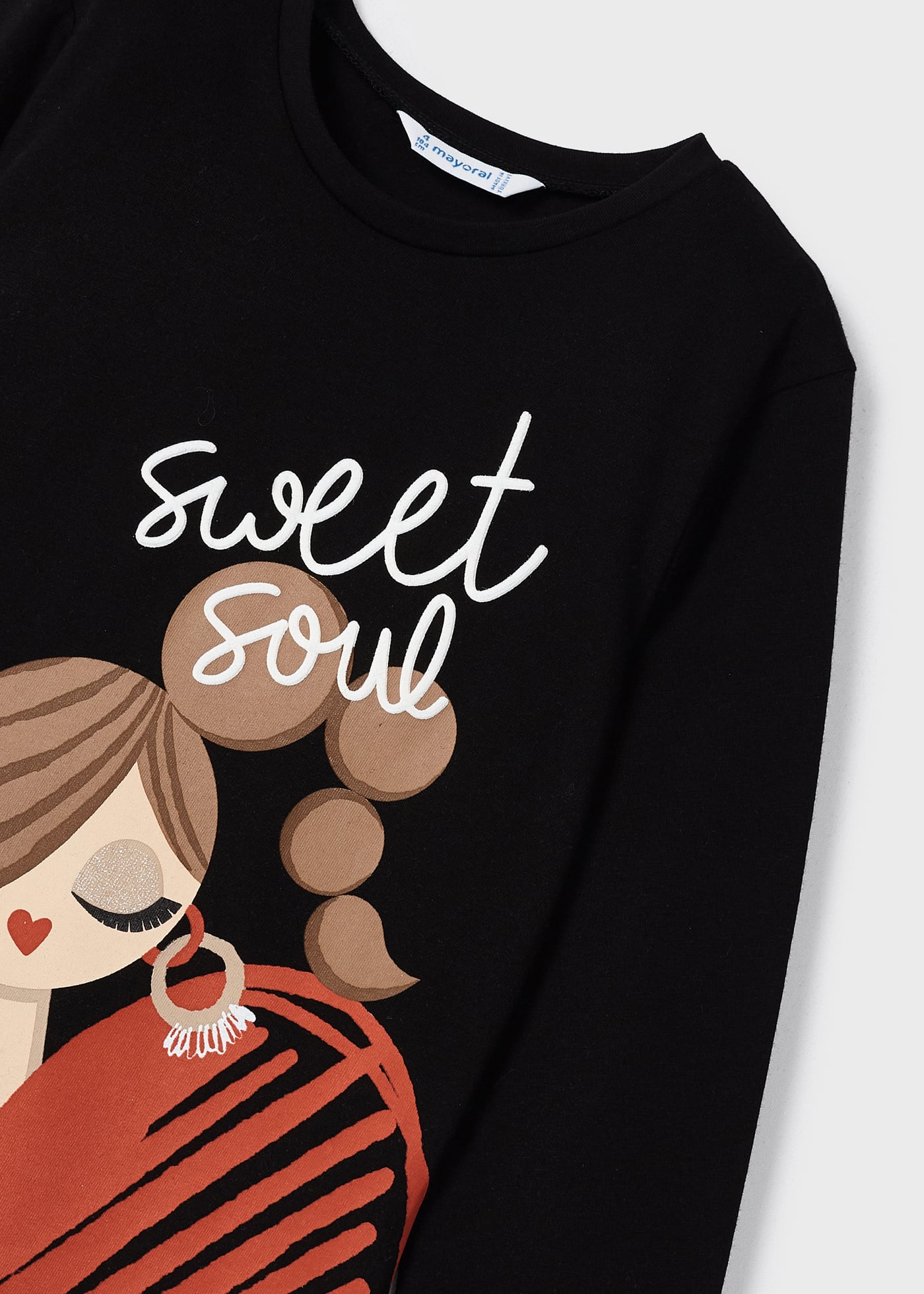 Camiseta estampada Better Cotton para meninas