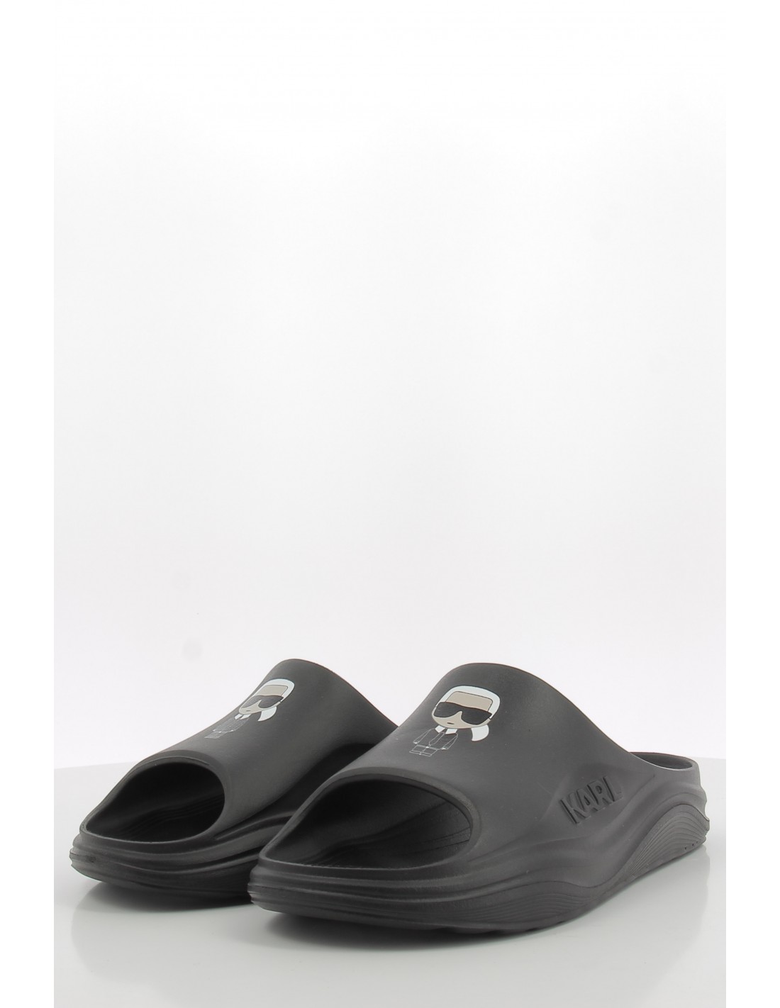 karl lagerfeld Claquettes femme skoona karl ikonic slide noir