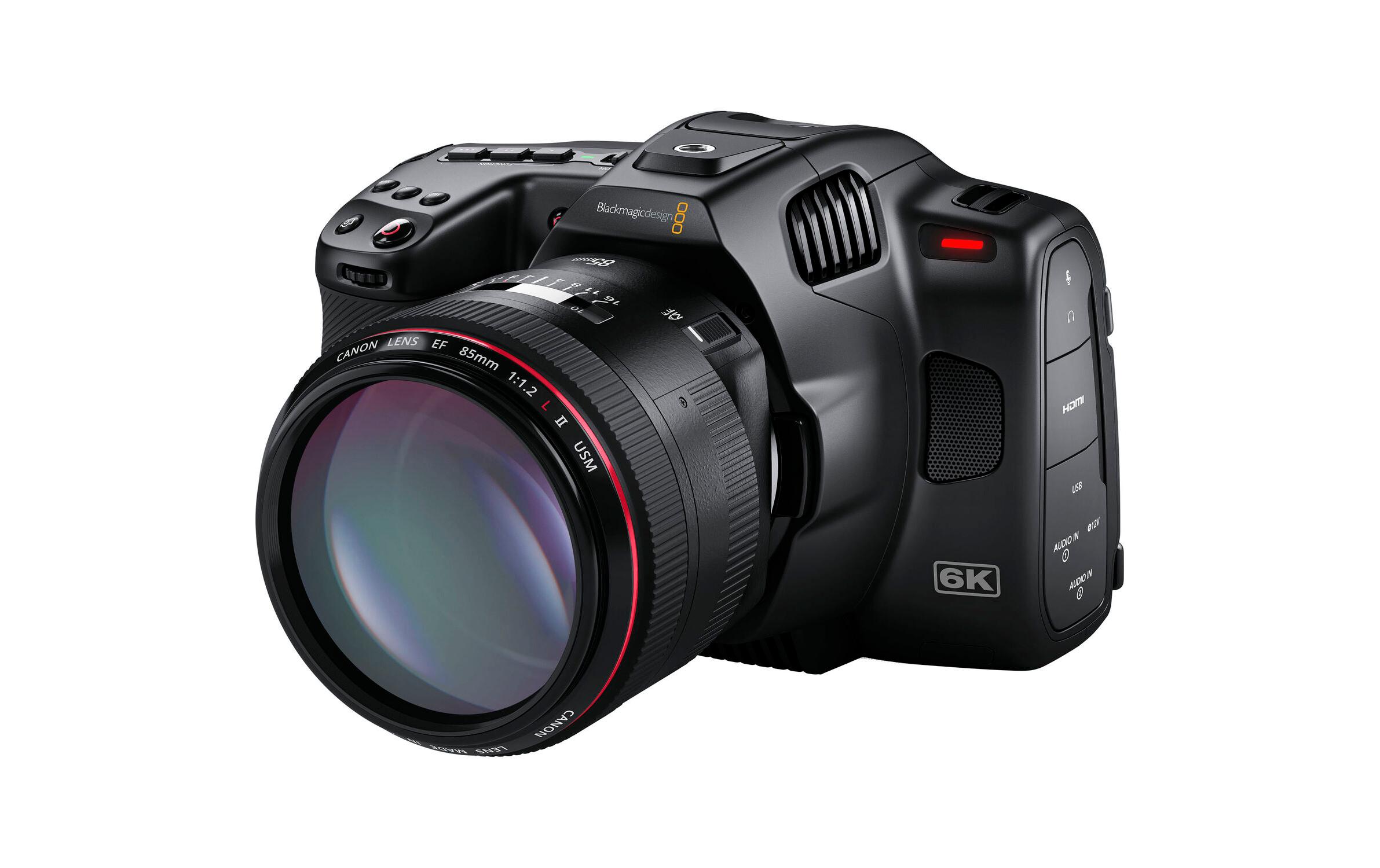 Videokamera Pocket Cinema Camera 6K G2<br>Leistungsstarke Videokamera