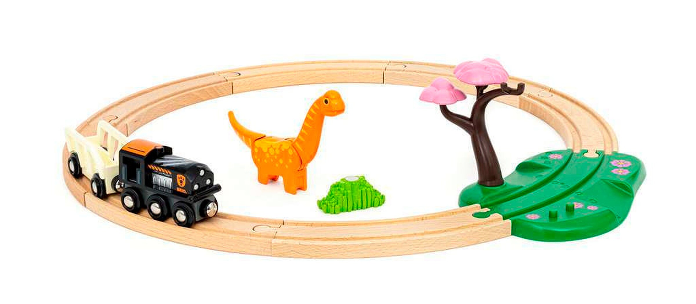 BRIO Dinosaurier Bahn Set