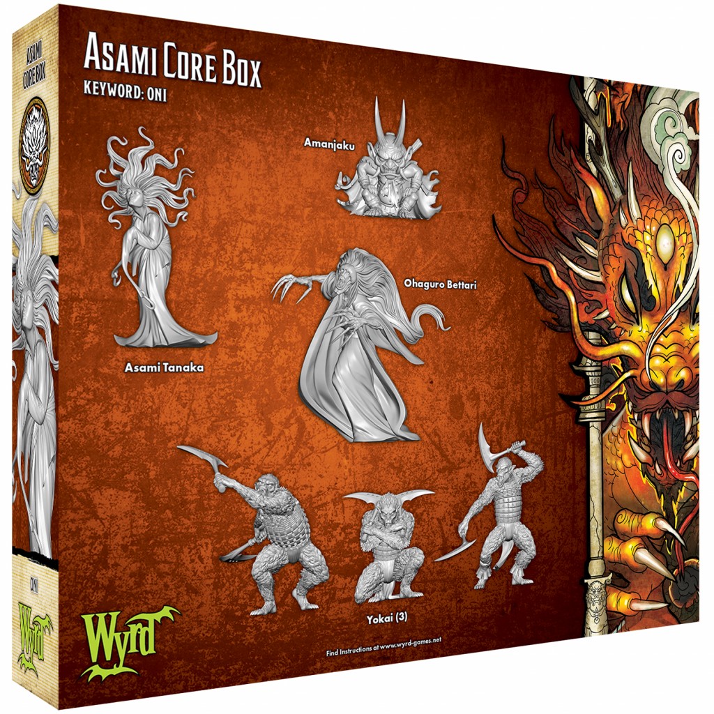 Malifaux 3E - Ten Thunders- Asami Core Box