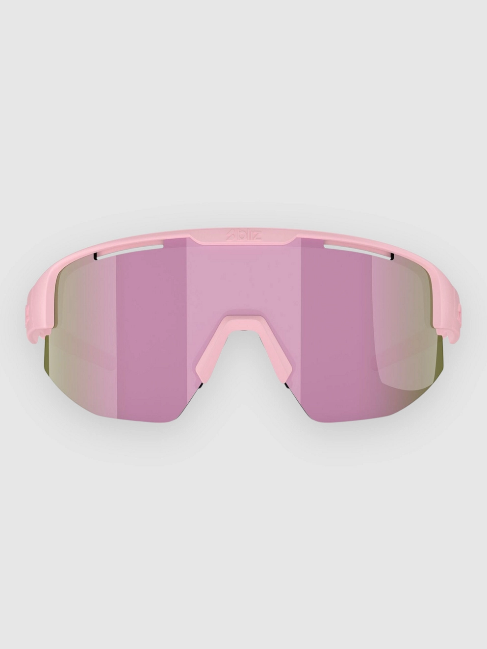BLIZ Active Eyewear Matrix Small Matt Powder Pink Sunglasses brown w rosé multi