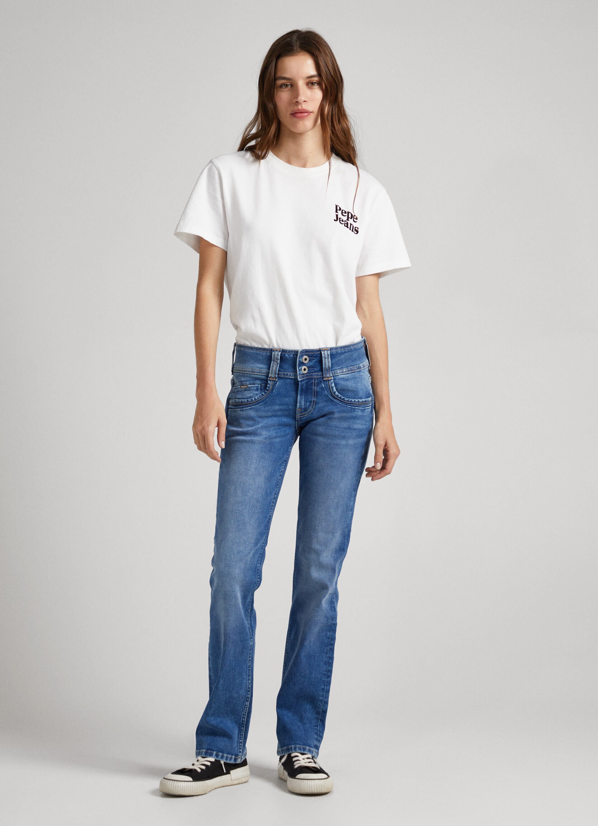 Calça jeans Gen Fit Regular de cintura média - jeans
