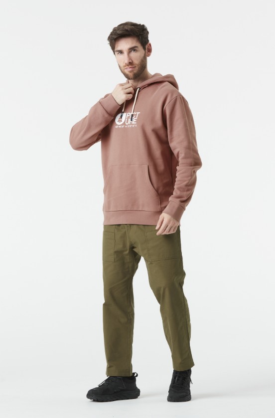 Picture Basement Hoodie Wood Ash