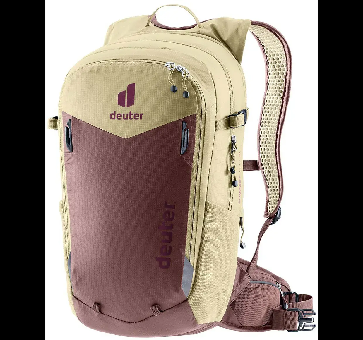 Deuter Compact 12+3 SL Fietsrugzak Bruin/Geel