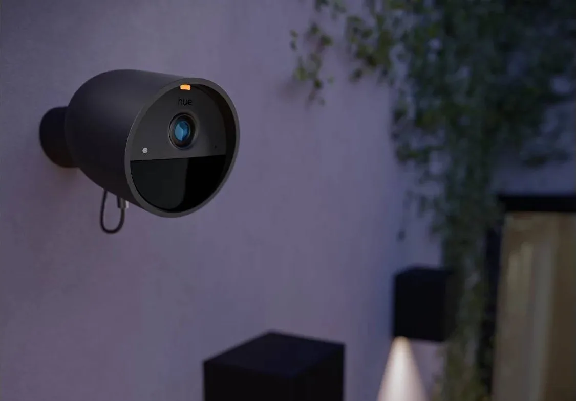 Philips Hue Secure caméra filaire Noir Caméra de surveillance