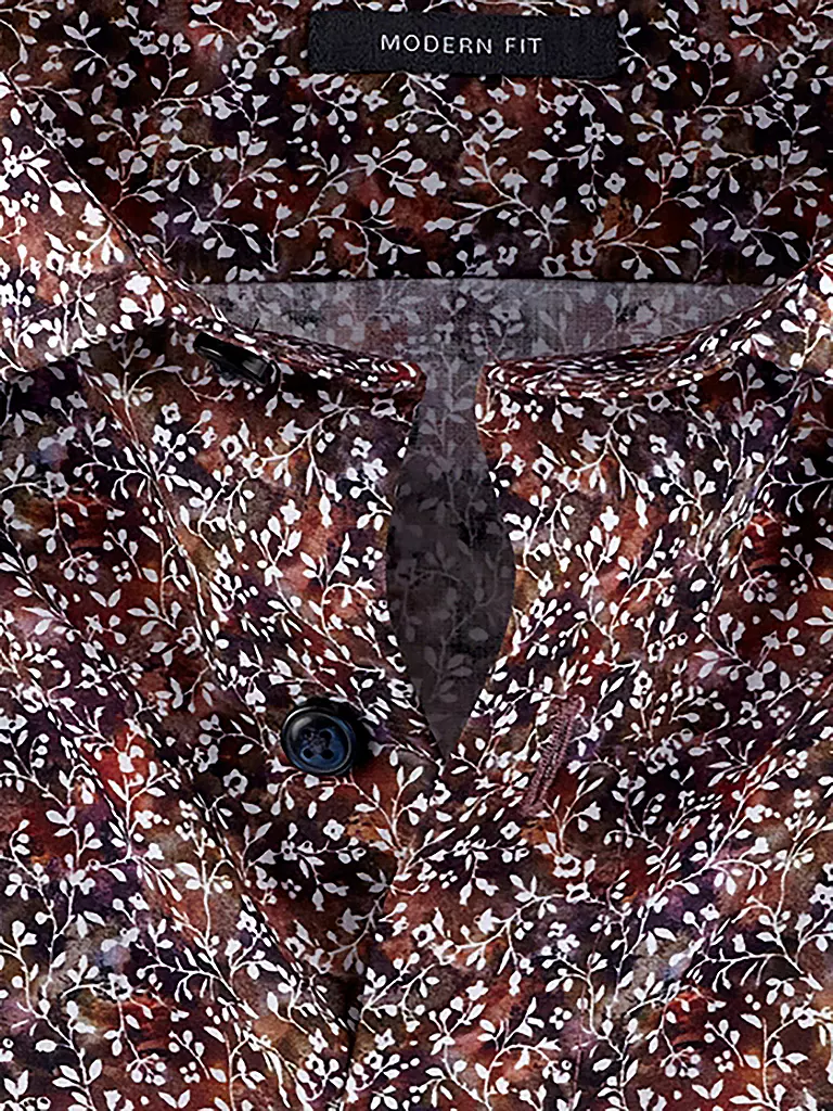 OLYMP Hemd Regular Fit lila