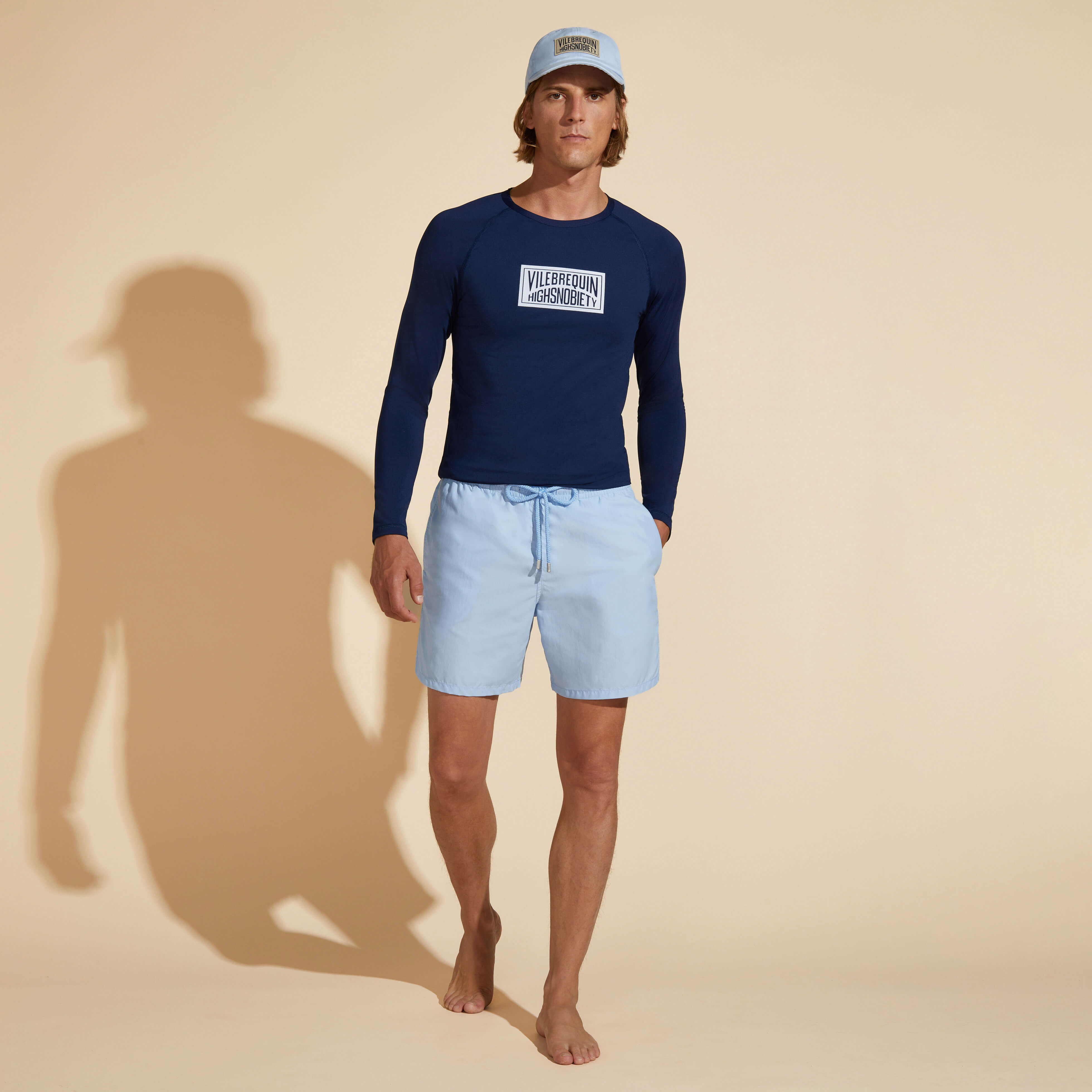 T-shirt anti-UV homme uni - Vilebrequin x Highsnobiety | Site Vilebrequin | REGZ3R52