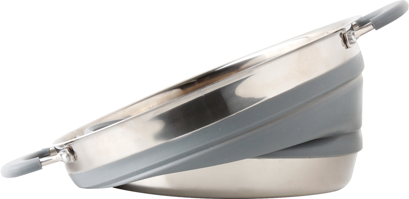 Brunner Volcano Fold Away Kochtopf grau 24 cm