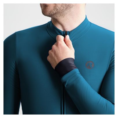 Maillot cycliste manches longues - Homme - Bleu - Rogelli Signature