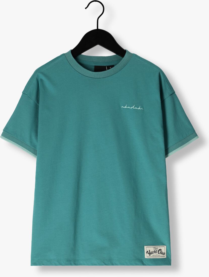 NIK & NIK turquoise nik & nik t-shirt label t-shirt