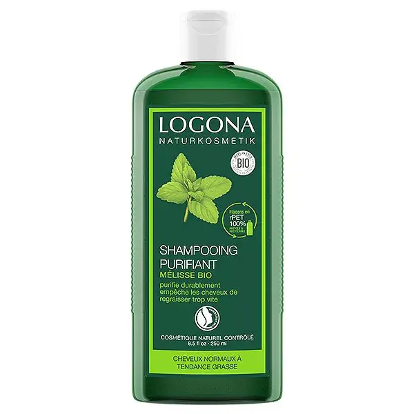 Shampoo Purificante Logona Hair Care com Erva-cidreira Orgânica 250ml